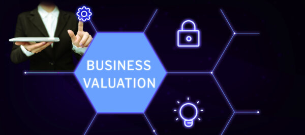 An image of various icons around the words 'Business Valuation' as illustration for post 'What is YOUR business worth?'