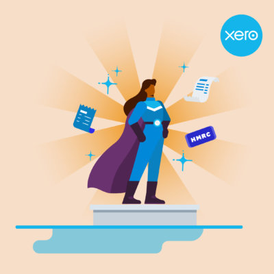 Image of Xero Superhero graphic as illustration for blog post 'Budget tracking updates in Xero'