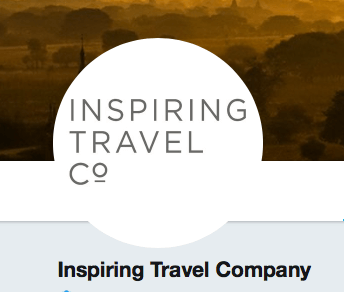 Inspiring Travel Company Twitter Header as Image for Blog Post 'Have you found YOUR niche like ITC?'