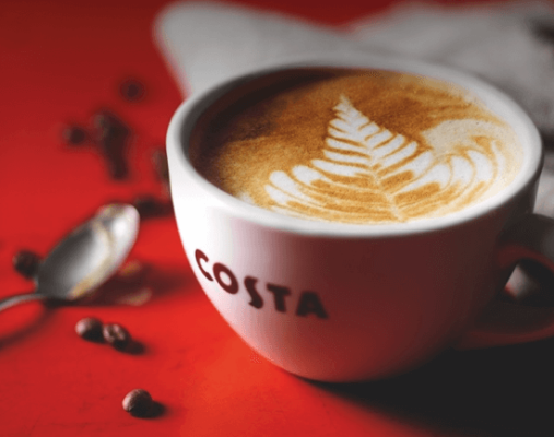 Image of Costa coffee cup as illustration for Blog Post 'Do you give out free coffee?'