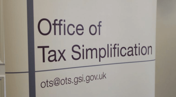 Image of Office of Tax Simplification logo as illustration for blog post ''HMRC should receive bank data' says OTS'.