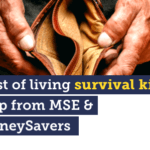 Image of Cost of Living Survival kit from MSE website as illustration for post 'Cost of Living Crisis Survival Guide'