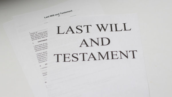 Image of a Will for Blog Post 'Why should I have a Will?'
