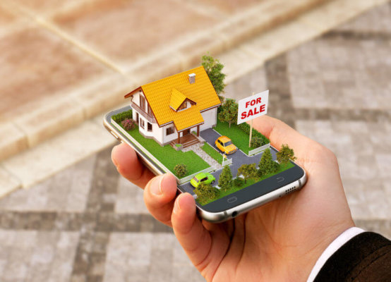 Image of smartphone and property for sale as illustration for Blog Post 'Capital Gains Tax rules are changing!'