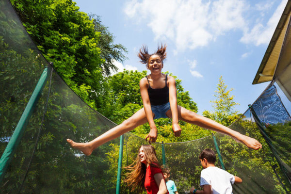Picture of girl on a trampoline as image for Blog Post 'Bounce Back Loans - The story so far...'