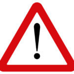 Warning sign as illustration for Blog Post 'Pensions Scams average losses double'.